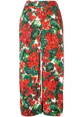 Dolce & Gabbana portofino print cropped trousers