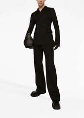 Dolce & Gabbana pressed-crease tailored-cut trousers