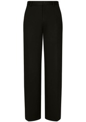 Dolce & Gabbana pressed-crease tailored-cut trousers