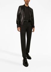 Dolce & Gabbana pressed-crease tailored trousers