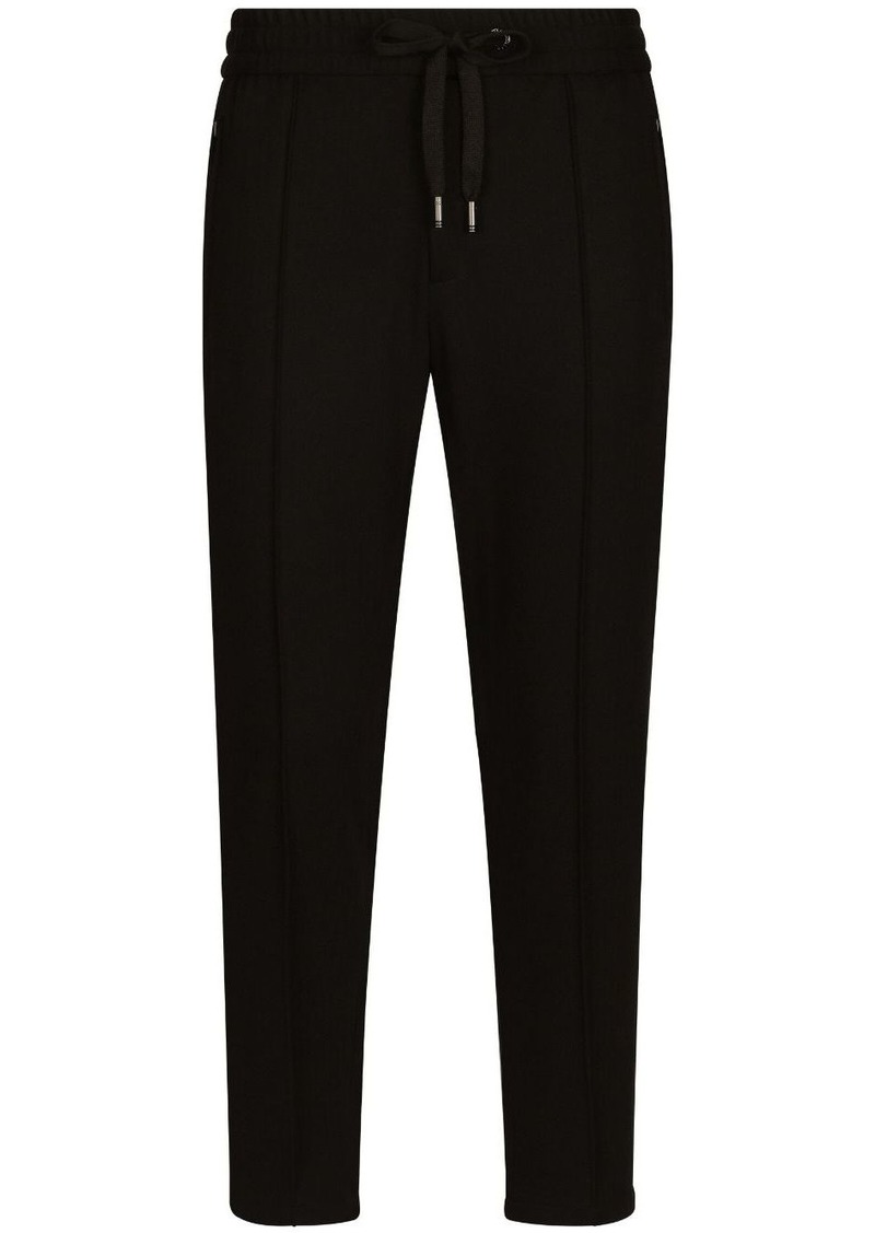 Dolce & Gabbana pressed-crease tapered trousers