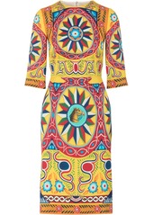 Dolce & Gabbana Carretto-print midi dress