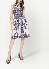 Dolce & Gabbana printed short dress