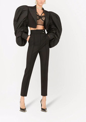 Dolce & Gabbana taffeta cropped jacket