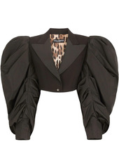 Dolce & Gabbana taffeta cropped jacket