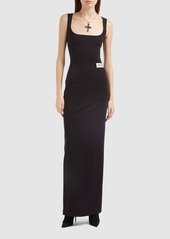 Dolce & Gabbana Punto Milano Jersey Long Dress