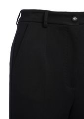 Dolce & Gabbana Punto Milano Jersey Straight Pants