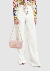 Dolce & Gabbana Raffia Chain Shoulder Bag