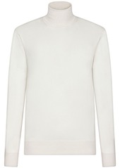 Dolce & Gabbana roll-neck cashmere-silk jumper