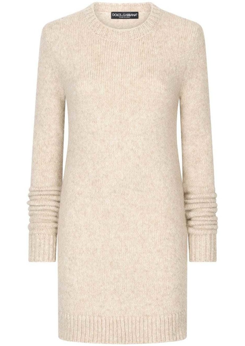 Dolce & Gabbana round-neck knitted dress