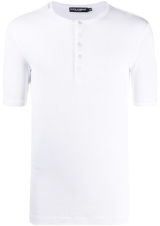 Dolce & Gabbana fine-rib cotton T-shirt