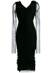 Dolce & Gabbana ruched fitted dress