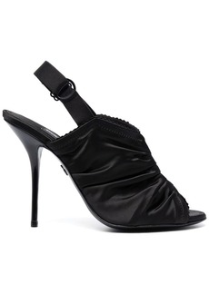 Dolce & Gabbana ruched stiletto sandals