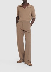 Dolce & Gabbana Sallia Stretch Wool Straight Pants