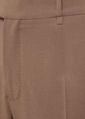 Dolce & Gabbana Sallia Stretch Wool Straight Pants