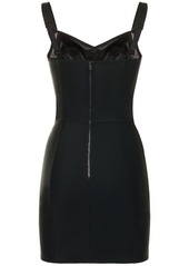 Dolce & Gabbana Satin Corset Mini Dress