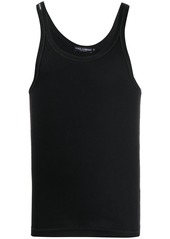 Dolce & Gabbana fine-rib cotton tank top