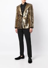 Dolce & Gabbana Sicilia-fit embellished single-breasted blazer