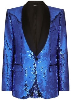 Dolce & Gabbana sequin-embellished suit