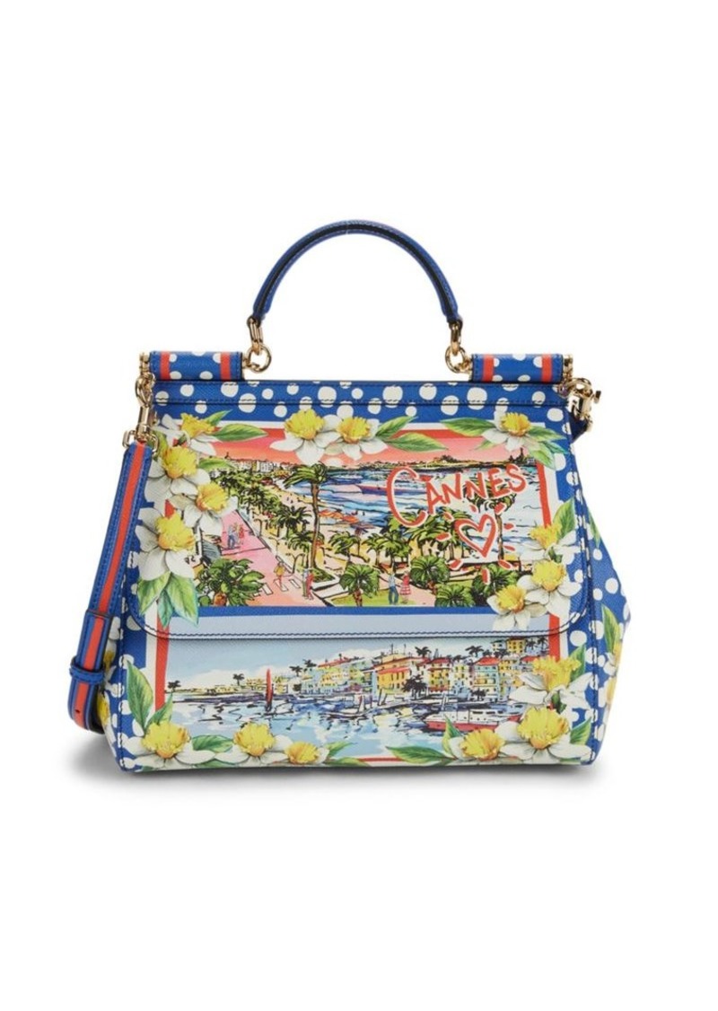 Dolce & Gabbana Sicily Cannes Top-Handle Bag | Handbags