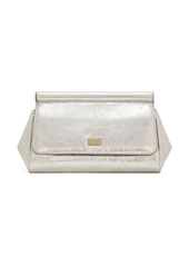 Dolce & Gabbana Sicily leather clutch bag