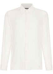 Dolce & Gabbana button-up satin shirt