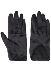 Dolce & Gabbana Silk Satin Short Gloves