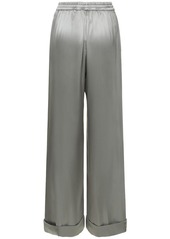 Dolce & Gabbana Silk Satin Stretch Pajama Pants