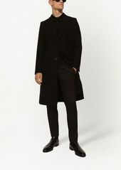 Dolce & Gabbana single-breasted wool coat