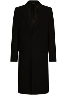 Dolce & Gabbana single-breasted wool coat