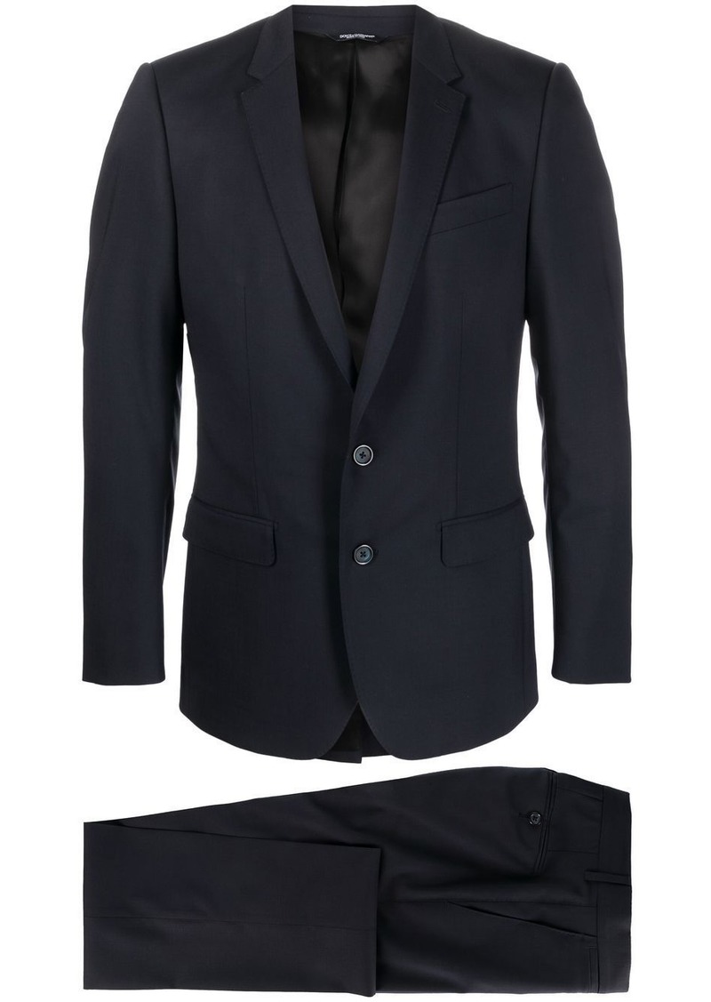 Dolce & Gabbana single-breasted virgin-wool suit