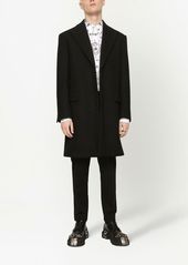 Dolce & Gabbana single-breasted wool coat