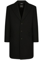 Dolce & Gabbana single-breasted wool coat