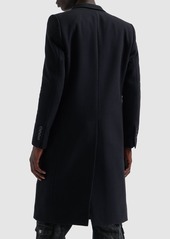 Dolce & Gabbana Single Breasted Wool Coat