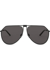 Dolce & Gabbana Slim aviator-frame sunglasses