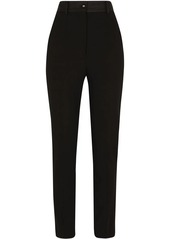 Dolce & Gabbana high-waisted tuxedo trousers