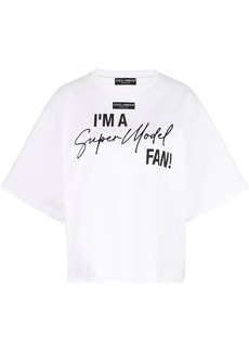 Dolce & Gabbana slogan-print T-shirt