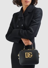 Dolce & Gabbana Small 3.5 Leather Top Handle Bag