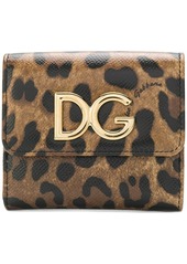 Dolce & Gabbana small leopard print wallet