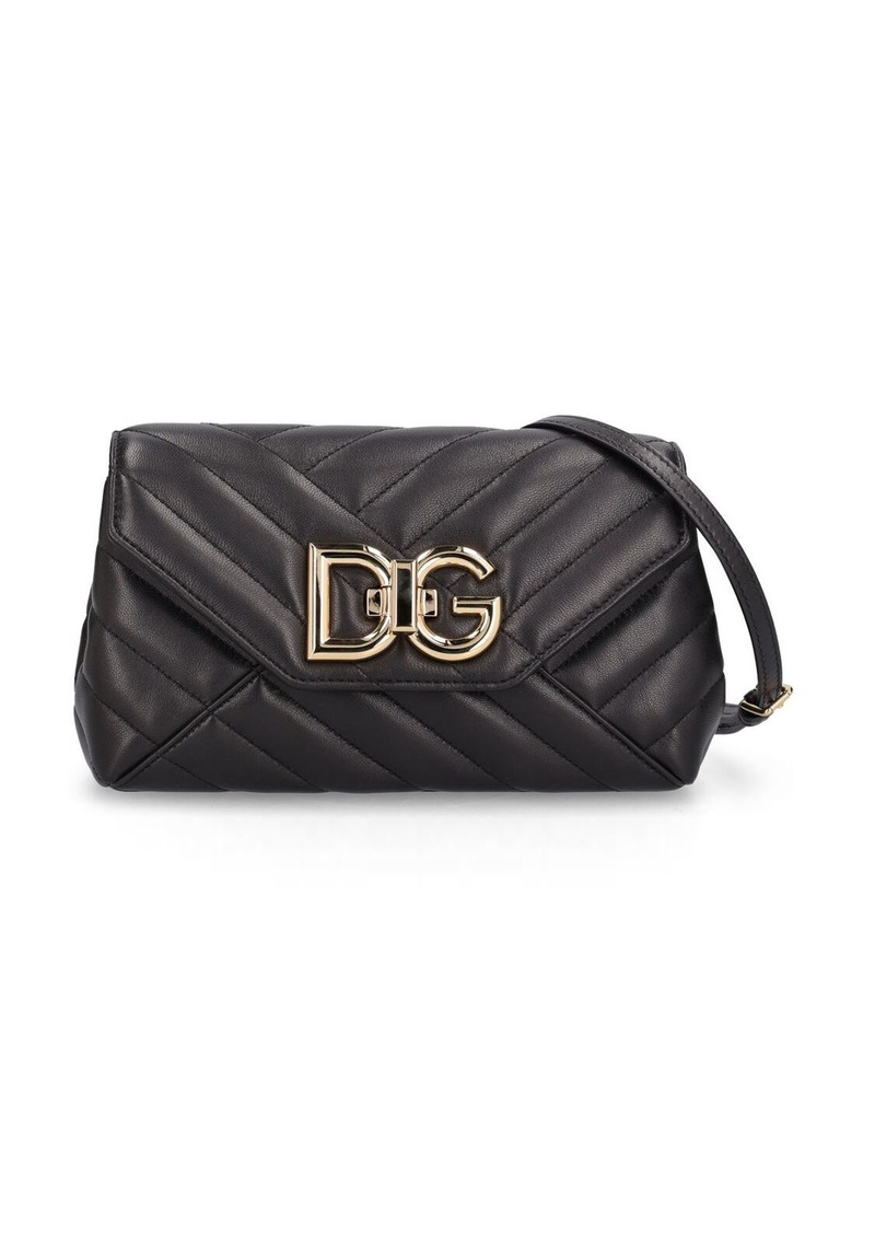 Dolce & Gabbana Small Quilted Leather Shoulder Bag