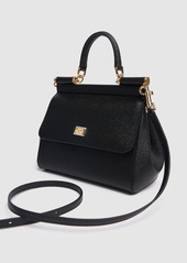 Dolce & Gabbana Medium Sicily Dauphine Leather Bag