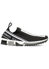 Dolce & Gabbana Sorrento Stretch Mesh Slip-on Sneakers