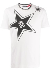 Dolce & Gabbana star print logo T-shirt