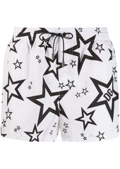 Dolce & Gabbana star print swim shorts