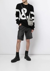 Dolce & Gabbana stonewash knee-length denim shorts