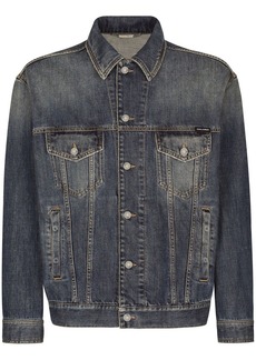 Dolce & Gabbana distressed denim jacket