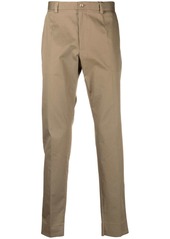 Dolce & Gabbana straight-leg cotton chino trousers