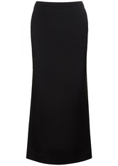 Dolce & Gabbana Stretch Cady Pencil Midi Skirt