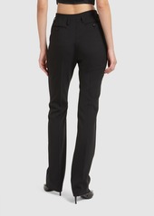 Dolce & Gabbana Stretch Cady Straight Pants