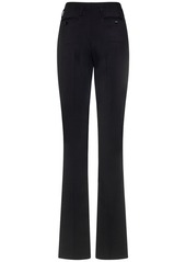 Dolce & Gabbana Stretch Cady Straight Pants